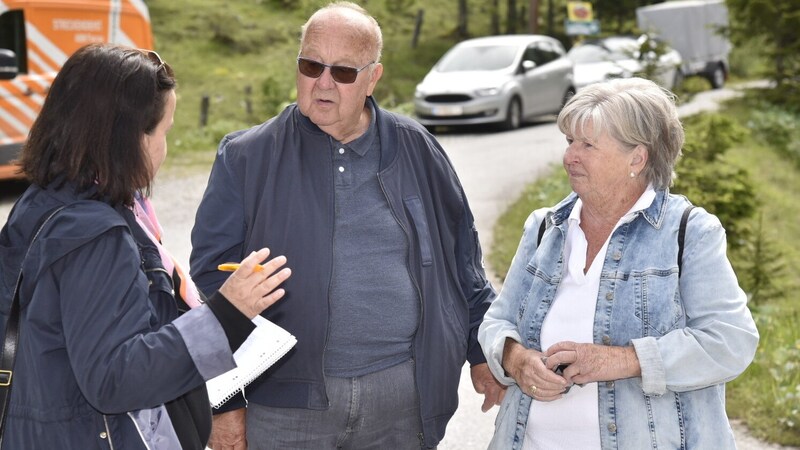 Im Gespräch mit Dietmar und Erika Leitner (Bild: ROLAND_HOLITZKY)