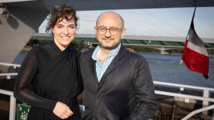 Die Präsidentschaft der Österreichischen Filmakademie: Schauspielerin Verena Altenberger sowie Regisseur und Produzent Arash T. Riahi (Bild: Akademie des österr. Films/Foto: eSeL.at – Lorenz Seidler)