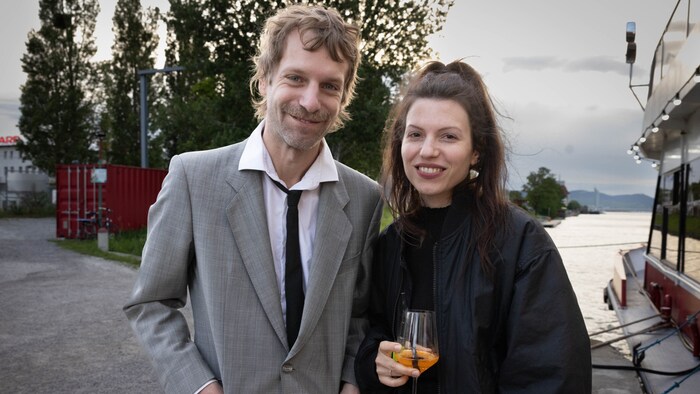 The machine damage benefited Voodoo Jürgens, which is why he was able to celebrate with Anja F. ...