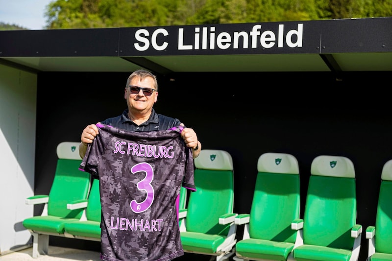Papa Franz war beim SC Lilienfeld der erste Trainer von Philipp Lienhart. (Bild: Mario Urbantschitsch)
