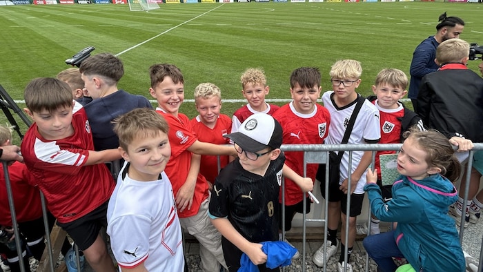 Great euphoria even among the youngest players.