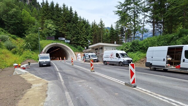 Die Sanierungsarbeiten schreiten zügig voran. (Bild: Land Tirol)