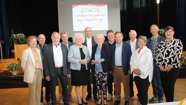 Auch Soziallandesrätin Katharina Wiesflecker (Mitte) besuchte die Generalversammlung.