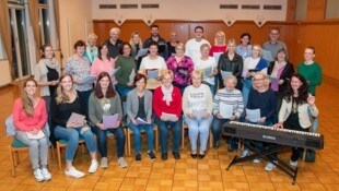 Michaela Ogris studierte mit dem Projektchor eine Gospelmesse ein. Sie wird am 9. Juni (10 Uhr) ...