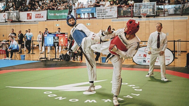 Beim Taekwondo war die Halle voll. (Bild: © Nino-Jonas Jonas, All Rights Reserved)