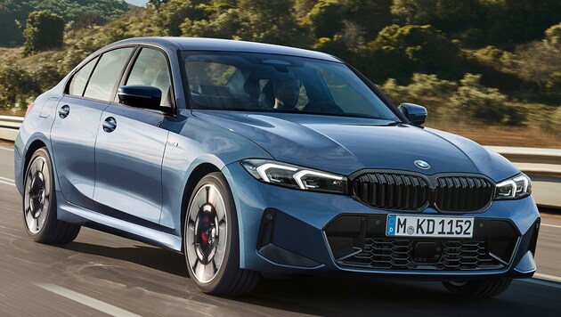 Ungewöhnlich: Der 3er-BMW wurde zum zweiten Mal aufgefrischt. (Bild: BMW)