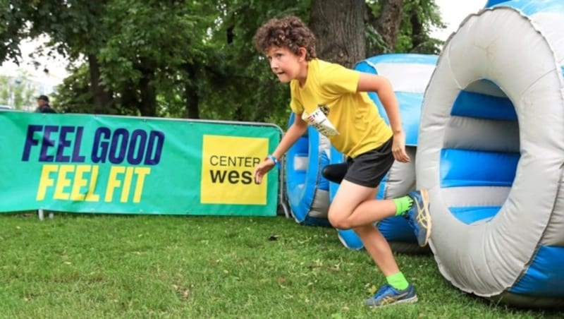 Groß und Klein überwältigen beim Grazathlon aufregende Hindernisse in der Murmetropole! Ein Publikumsmagnet! (Bild: GEPA pictures)