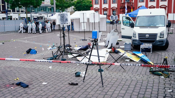 Messeranschlag im Mai 2024 in Mannheim