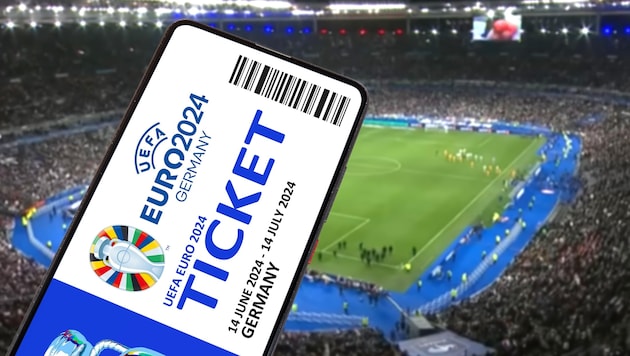 The Football Euro starts on June 14: this year, tickets are only available in digital form. (Bild: Markus Mainka)