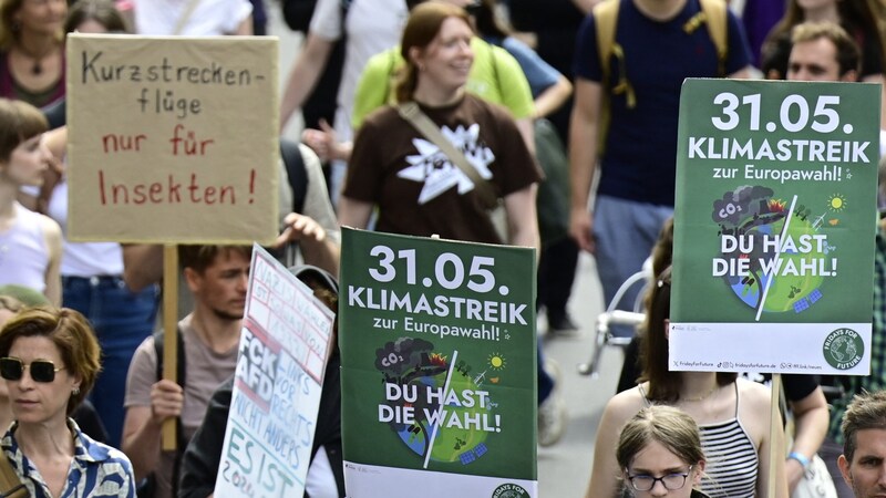 Klimastreik in Berlin (Bild: AFP/John MacDougall)