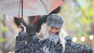 Regenschirme braucht man vor allem in der Obersteiermark das ganze Wochenende lang