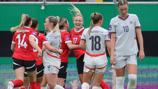 Österreichs Frauen wollen in der WM-Quali jubeln.