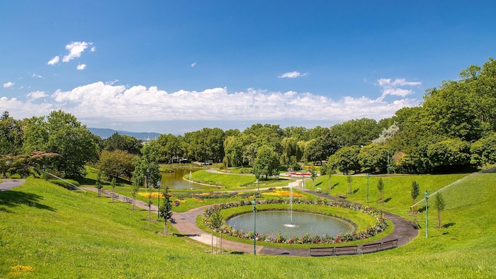 Only a few traces of the garden architecture of that time remain in today's Kurpark.