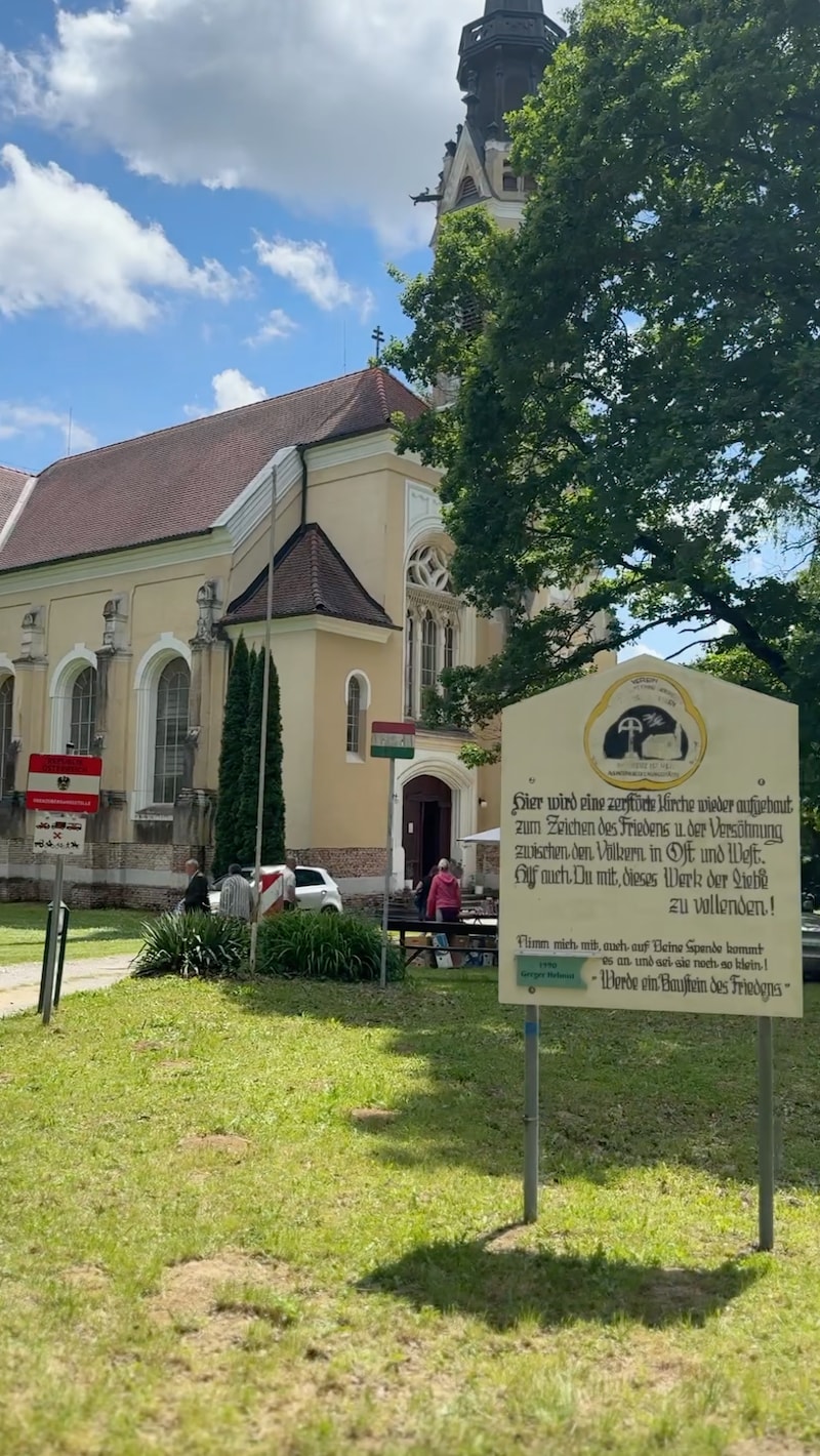 Eine Grenzkirche mit Geschichte (Bild: Ronald Thekkumcoil)