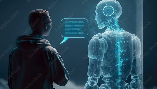 AI can make many things easier for us in the future. According to our survey, a large proportion of Austrians think so too. (Bild: stock.adobe.com)