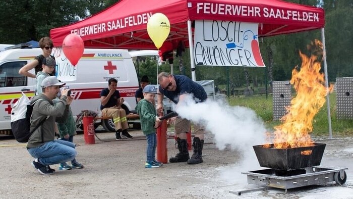 Interessierten Nachwuchs gibt es in Saalfelden genug.