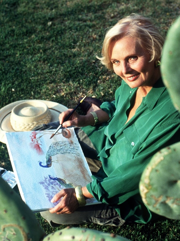 Painting has always been one of Ruth Maria Kubitschek's passions.