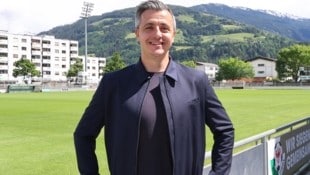 Auch im Urlaub mit Wattens beschäftigt: Philipp Semlic. (Bild: Birbaumer Christof)