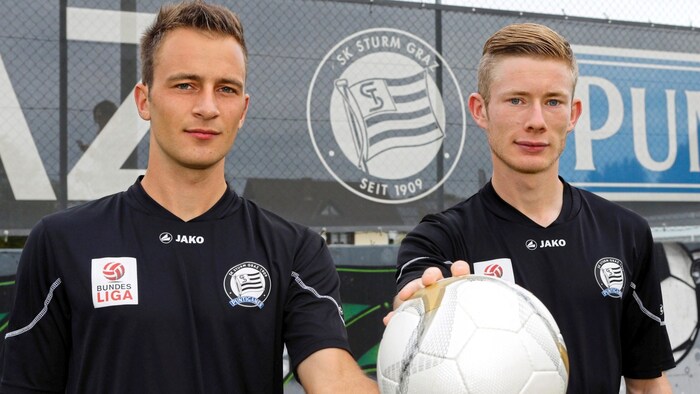 Beste Freunde: Tobias Kainz (li.) und Florian Kainz