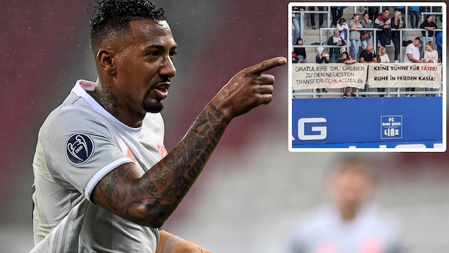 Jerome Boateng wird ein Linzer – nicht allen gefällt`s! (Bild: Copyright 2020 The Associated Press. All rights reserved.)