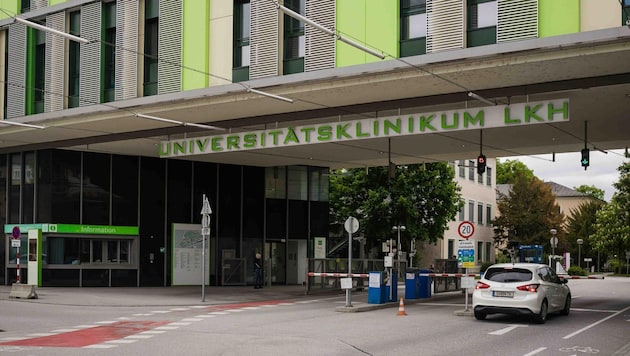 The university hospital in Salzburg (Bild: Scharinger Daniel)