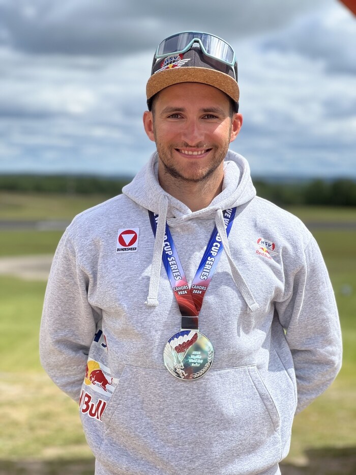 Sebastian Graser strahlte über die Medaille.