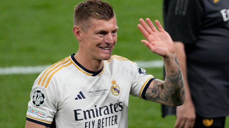 Toni Kroos has already said goodbye to Real. (Bild: Copyright 2024 The Associated Press. All rights reserved)