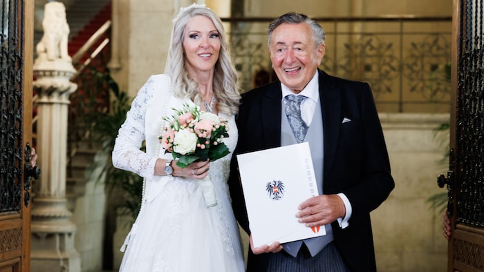 Richard Lugner married his Simone in June. Mörtel only recently changed his will for her.
