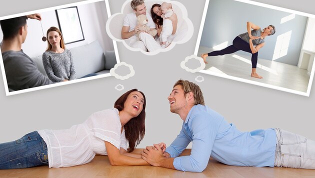 Meditation, homeopathy, etc.: Couples try many things to fulfill their desire to have children. (Bild: Krone KREATIV/stock.adobe.com)