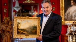 Renz mit dem unschätzbar wertvollen Griffier-Gemälde