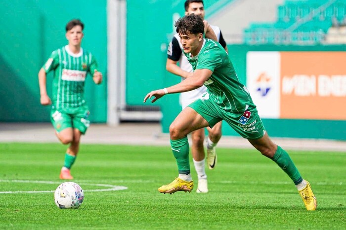 Tobias Hedl played particularly well for Grün-Weiß.