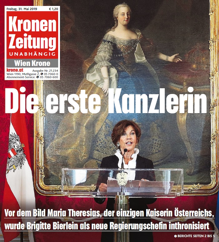 „Krone“-Cover vor fast genau fünf Jahren