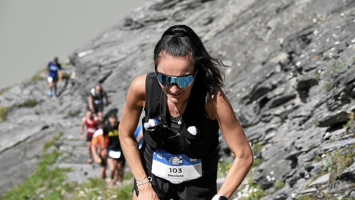 Zum Schluss wird die Strecke nicht nur technisch, sondern auch richtig steil.