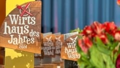 Schon im vergangenen Jahr war sie beliebt: Die Wirtshauswahl-Trophäe! Kärntens Gastronomen rittern nun um den Sieg. (Bild: Evelyn Hronek)