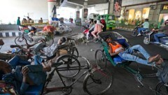 Der kuriose Vorfall ereignete sich in Lucknow (Bild) wo es dieser Tage eine Megahitze hat.  (Bild: AP)
