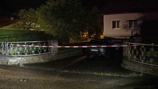 Neighbors heard gunshots from this house on Monday. (Bild: APA/ERWIN SCHERIAU)