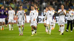 Nach dem Testspiel der Deutschen gegen die Ukraine herrschte kurzzeitig Unruhe im Stadion. (Bild: AP ( via APA) Austria Presse Agentur/AP)