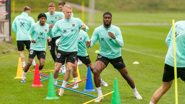 Danso and Co. want to get into the rhythm. (Bild: GEPA)