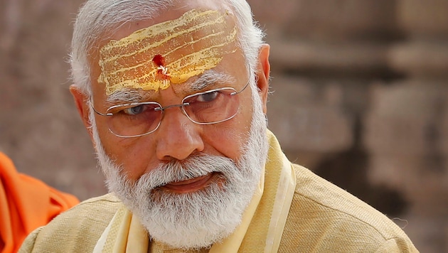 Modi is facing a third term in office. (Bild: Rajesh Kumar Singh)