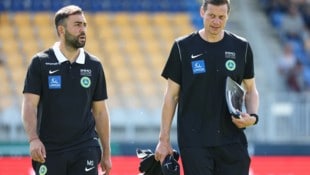 Mehmet Sütcü (li.) und Roman Kienast  (Bild: GEPA pictures)