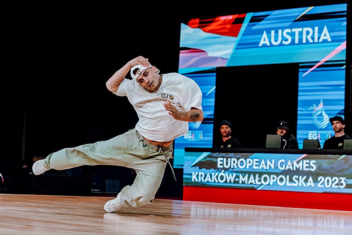 Auch die neue olympische Sportart Breaking kann man probieren.