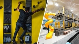 Neben dem Ninja-Warrior-Parcours gibt es in Wr. Neudorf auch andere Trendsportarten zu probieren. (Bild: Jumpin Warrior, Krone kreativ)