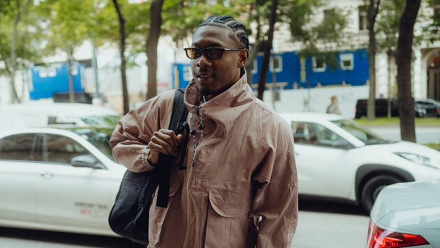 David Alaba has arrived in Vienna. (Bild: X.com/oefb1904)