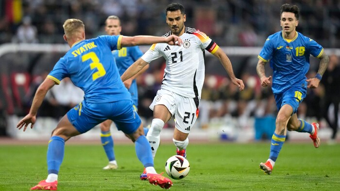 Ilkay Gündogan wears the captain's armband under Julian Nagelsmann.