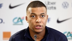 Kylian Mbappe erneuerte einen Appell gegen rechts vor der Frankreich-Wahl  am Sonntag. (Bild: APA/AFP/FRANCK FIFE)