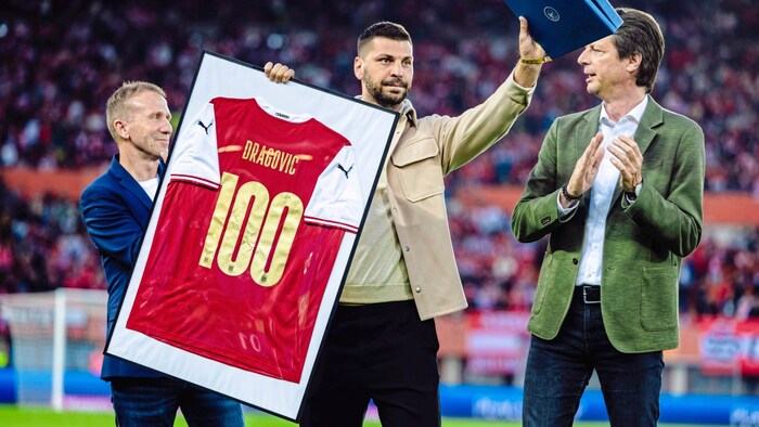 100 Spiele durfte Dragovic für Rot-Weiß-Rot bestreiten. Unter Rangnick spielt er keine Rolle ...