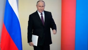 Wladimir Putin wirkt in letzter Zeit besonders quadratisch, meinen Experten. (Bild: AP ( via APA) Austria Presse Agentur)