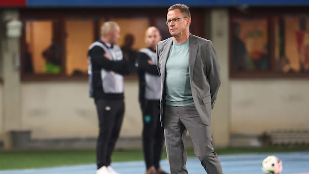 Austria team boss Ralf Rangnick (Bild: GEPA/GEPA pictures)