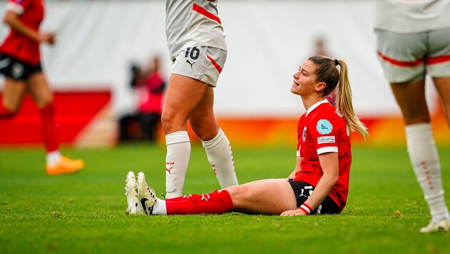 Enttäuschung bei Marie-Therese Höbinger und Co. (Bild: GEPA/GEPA pictures)