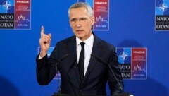 NATO-Chef Jens Stoltenberg (Bild: AP ( via APA) Austria Presse Agentur/Peter David Josek)